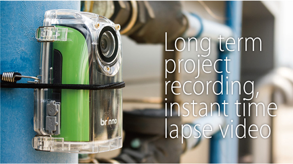 Brinno BCC100 TimeLapse-kamera byggekamera Brinno BCC100 TimeLapse-kamera byggekamera