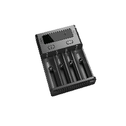 Nitecore I4 batterilader med plass til 4 batterier