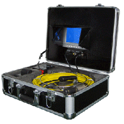 Inspeksjonskamera - Koffert med skjerm og 20m kabel