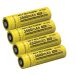 Nitecore 18650 batteri - 3500mAh (4 pk)