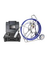 Inspeksjonskamera med 120 meter kabel, kamera med sonde, sondesøker og pan / tilt funksjon