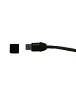 USB-kabel med avlytting og sporing - leveres med Micro-USB (til Android) eller Lightning (til iPhone)