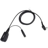 Hytera mikrofon m/PTT og kontakt for ørehøyttaler til PD4-/PD5-/BD6-serien ACM-01