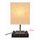 Skjult kamera i bordlampe med Full HD, WiFi og USB-lading