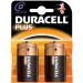 D-celle-batterier x2