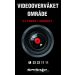 "Videoovervåket område"-metallskilt