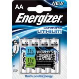 Energizer Ultimate lithium AA-batterier, 4 stk