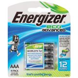 Energizer Hightech AAA-batterier, 4 stk