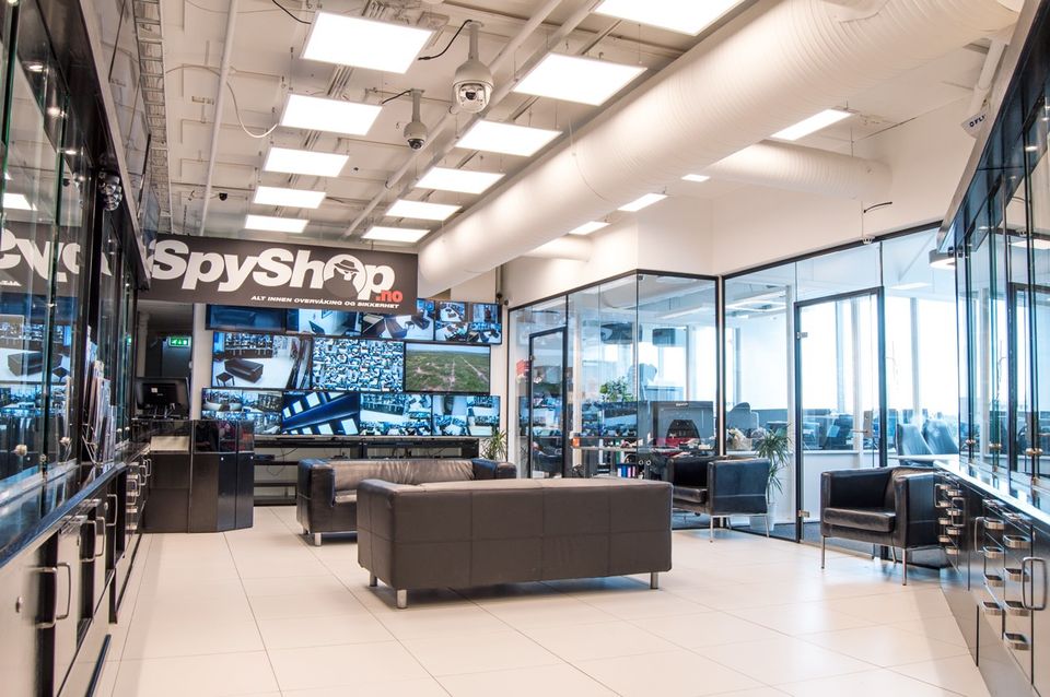 Spyshop butikken